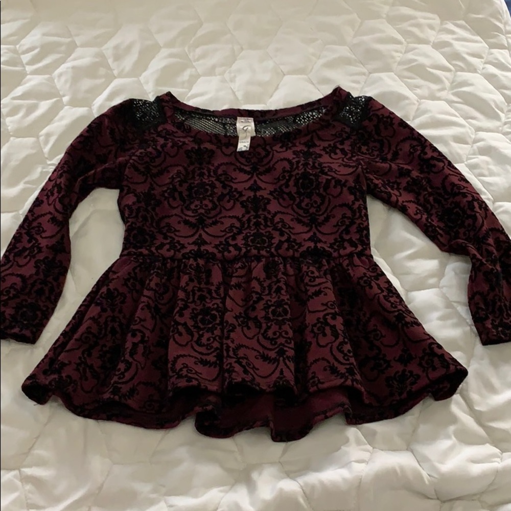 Peplum top
